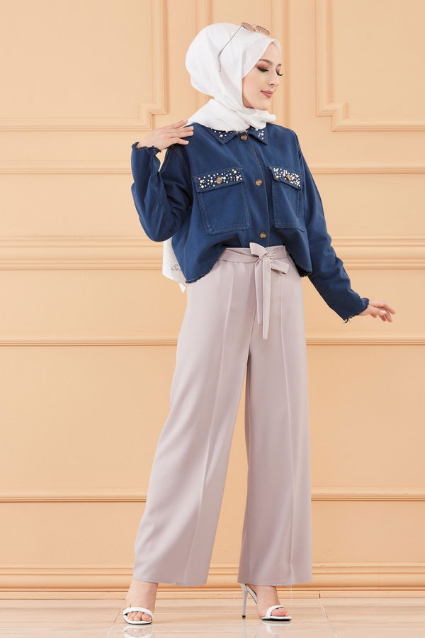 PANTOLON Gri - 20006 GRİ