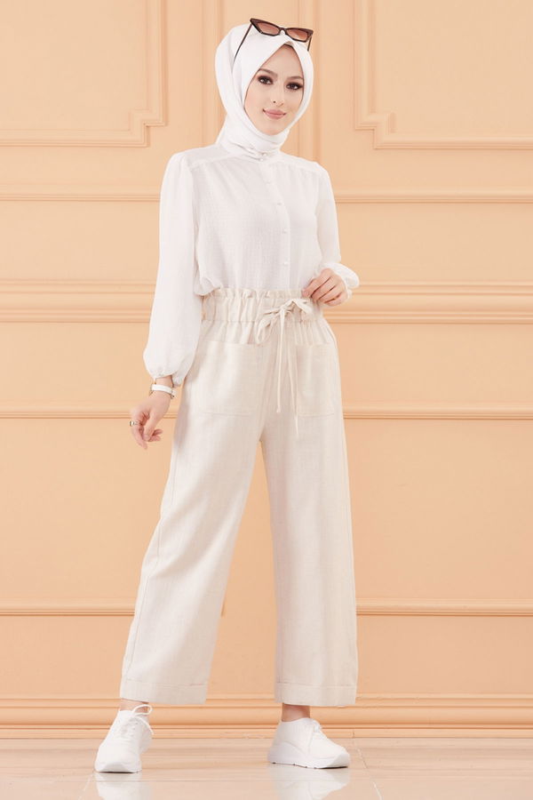 PANTOLON Bej - 20548 BEJ