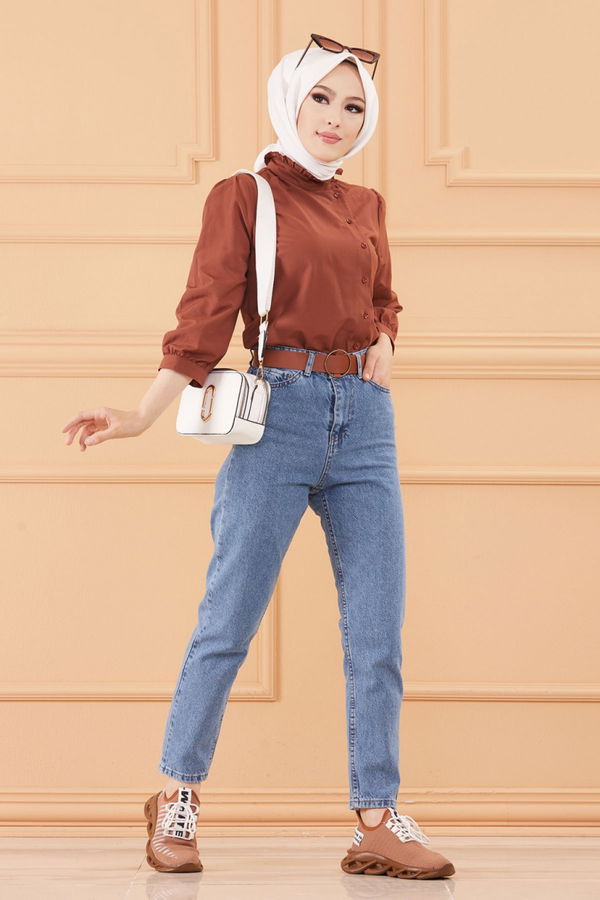 KOT PANTOLON Mavi - 20568 MAVİ