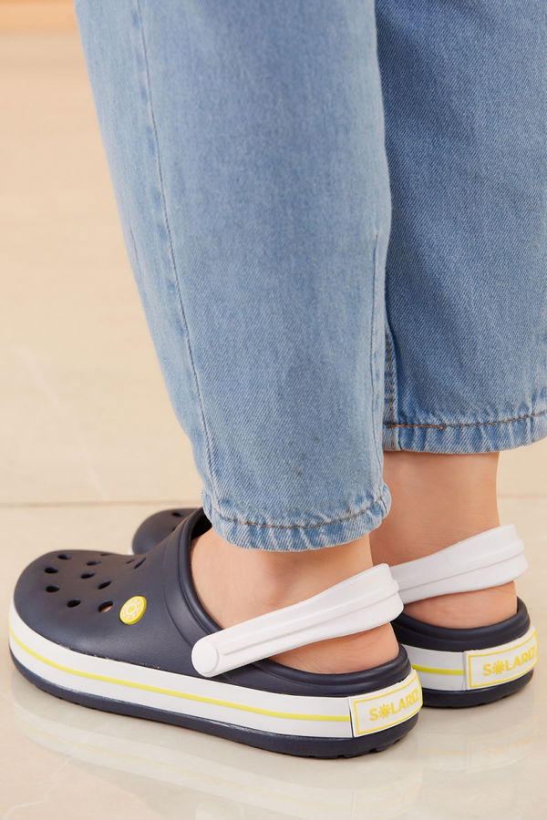 Kadın Lacivert CROCS TERLIK - 20604