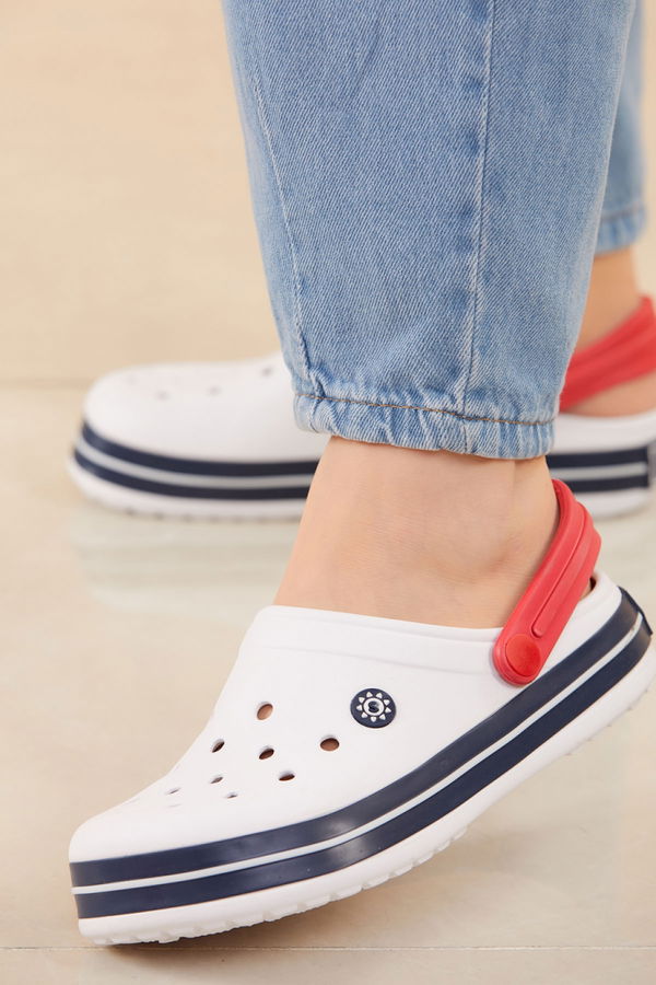 Kadın Beyaz CROCS TERLIK - 20604 BEYAZ