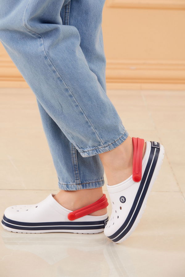 Kadın Beyaz CROCS TERLIK - 20604 BEYAZ