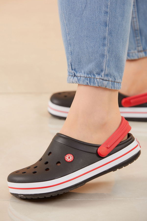 Kadın Siyah CROCS TERLIK - 20604