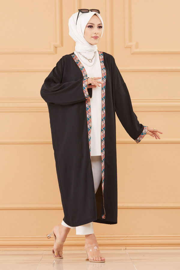 KIMONO CEKET Siyah - 20619