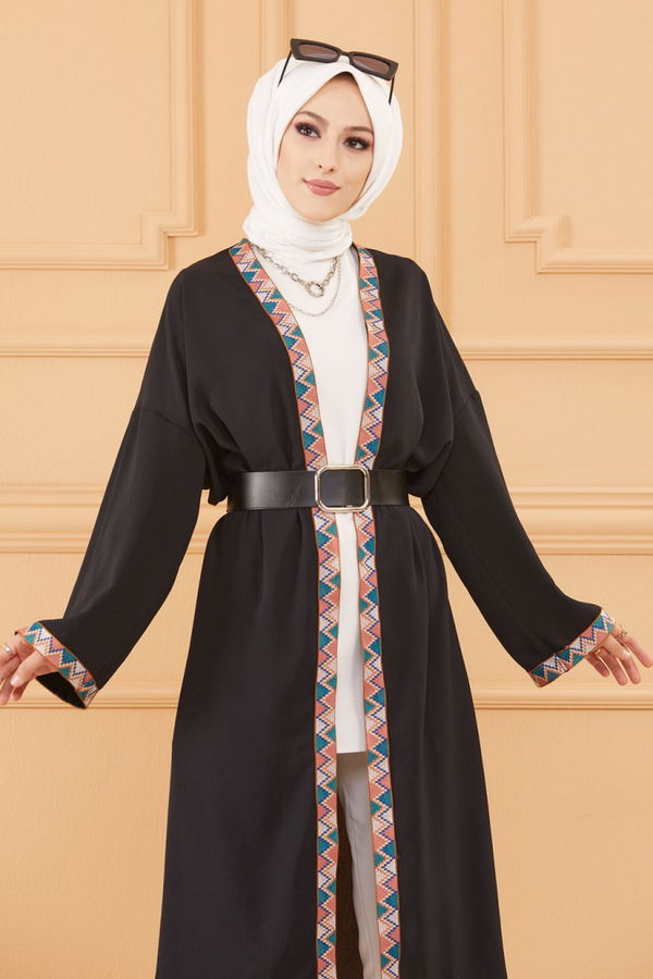 KIMONO CEKET Siyah - 20619