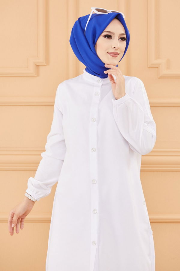 TUNIK PANTOLON Beyaz - 3577