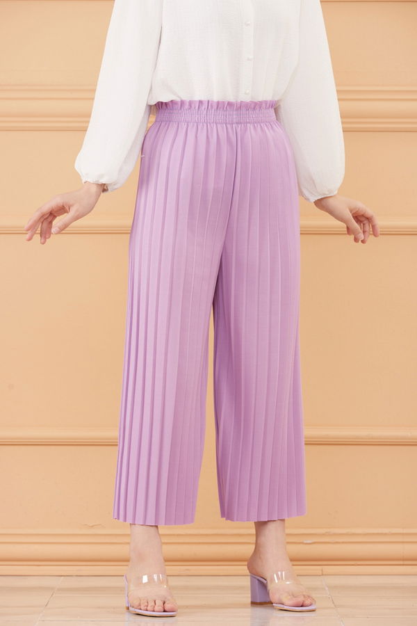 PILISELI PANTOLON Lila - 8705 LİLA
