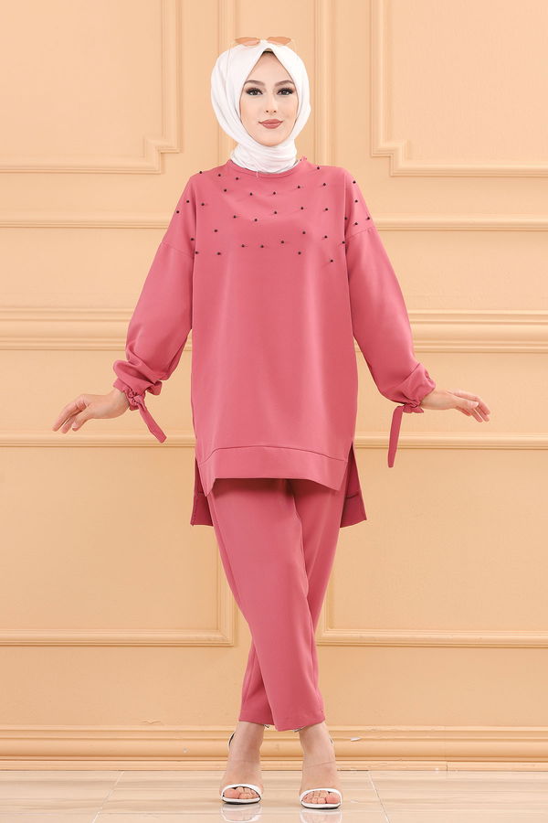 TUNIK PANTOLON Pembe - 3502 PEMBE