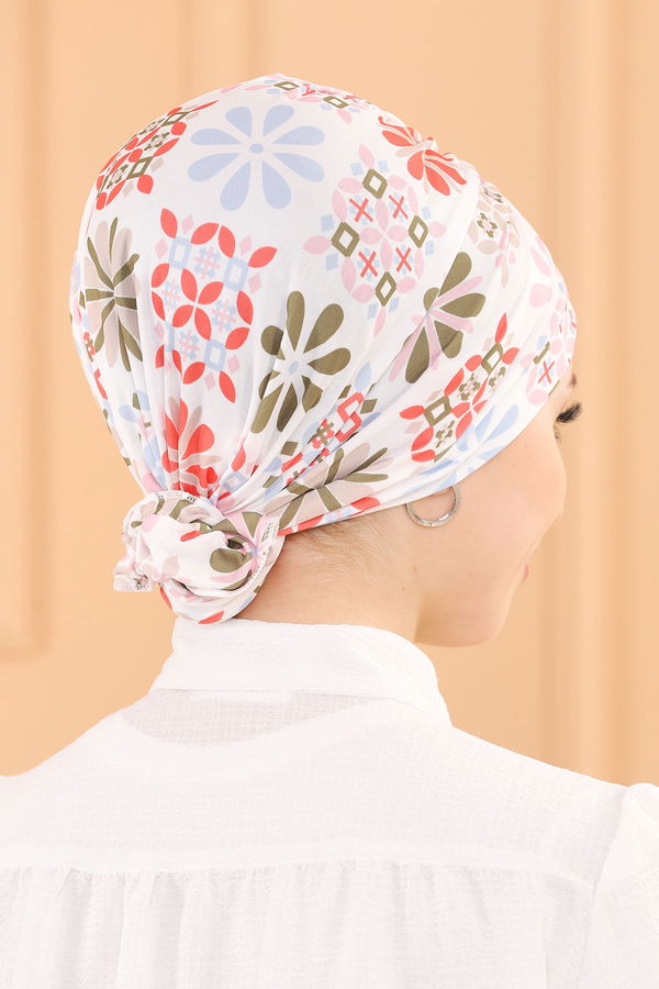 DESENLI ESARP Beyaz - 30041 BEYAZ