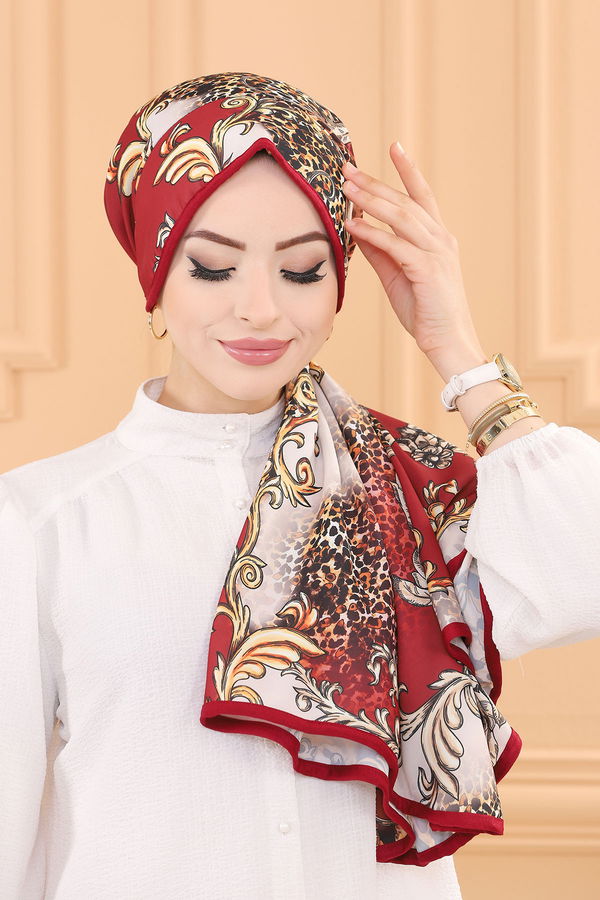 DESENLI ESARP Bordo - 30038