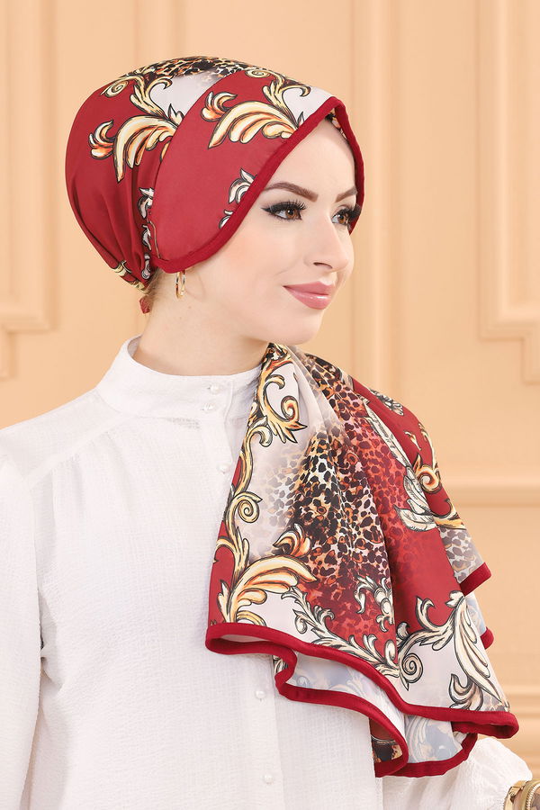 DESENLI ESARP Bordo - 30038