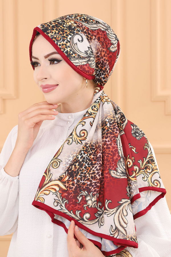 DESENLI ESARP Bordo - 30038