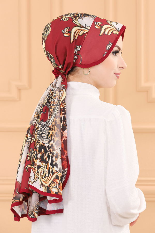 DESENLI ESARP Bordo - 30038