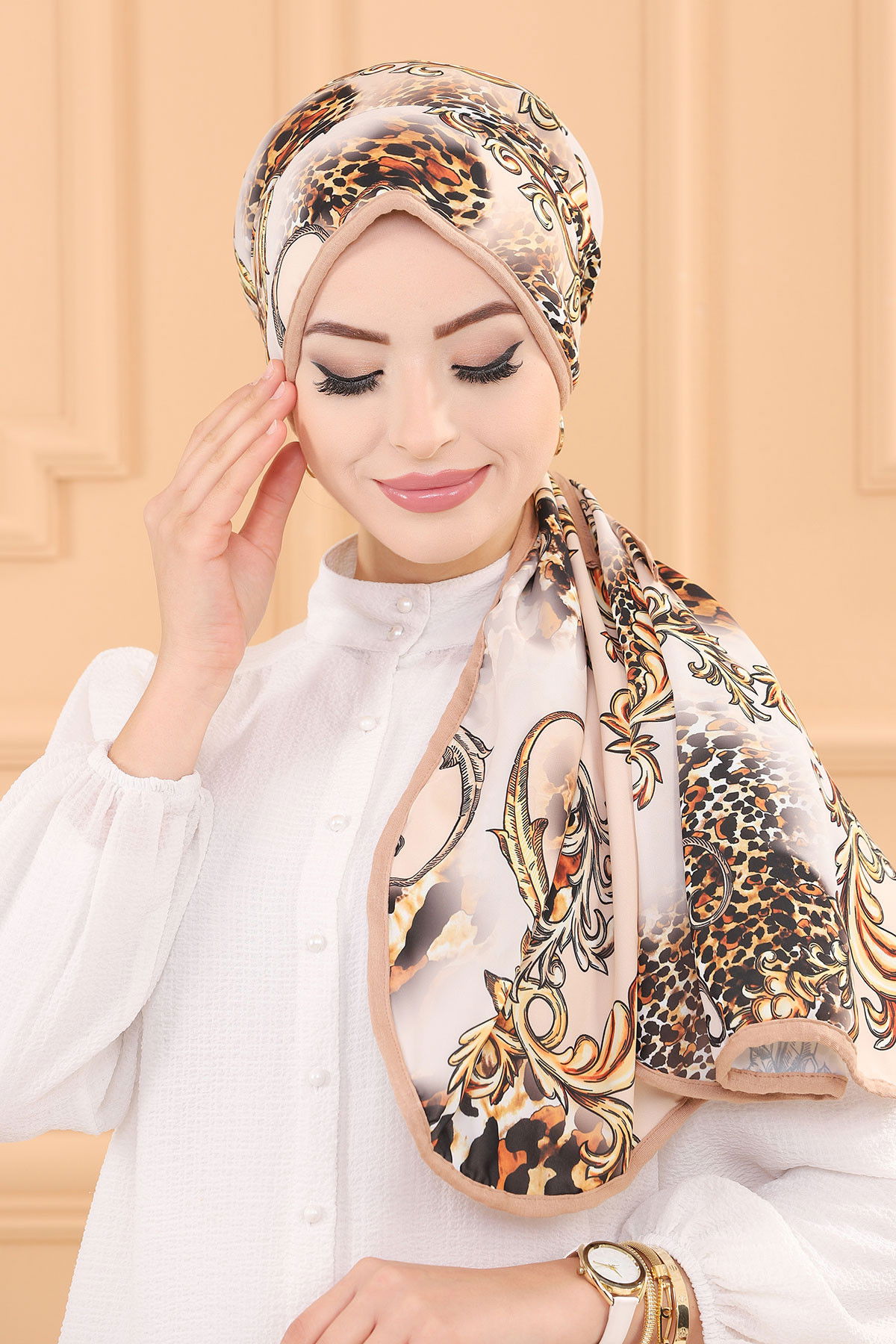 DESENLI ESARP Bej - 30038 BEJ