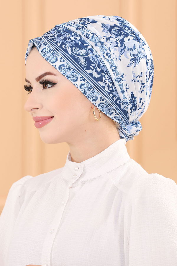 DESENLI ESARP Mavi - 30040 MAVİ
