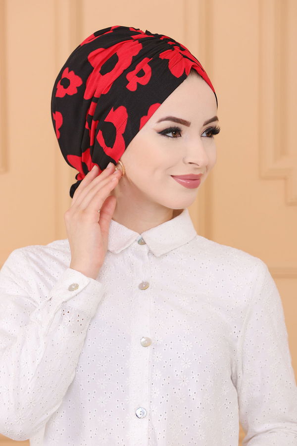 DESENLI ESARP Siyah - 30051