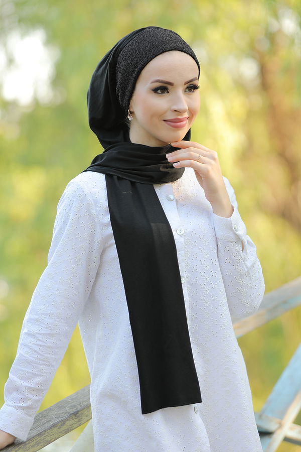 SIM GARNILI BONE Siyah - 30049 SİYAH