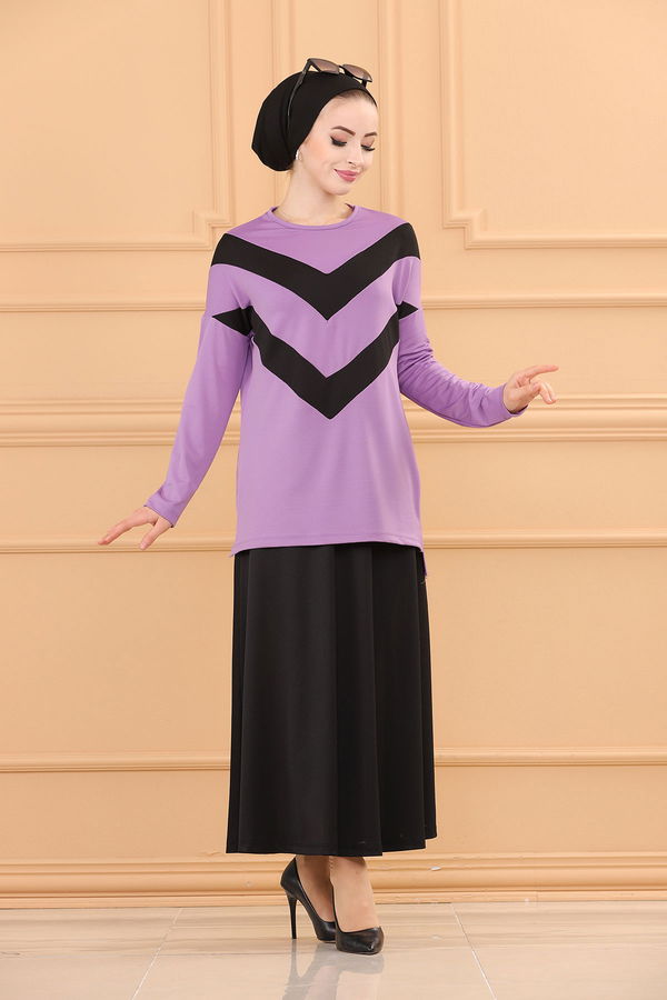 Bluz Etek LILA - 3766 Lila - 3766 LİLA