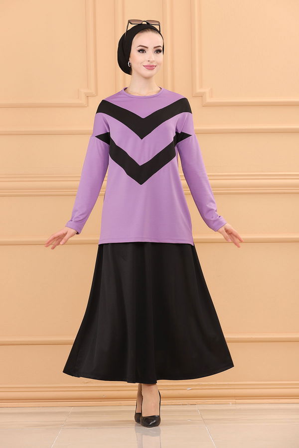 Bluz Etek LILA - 3766 Lila - 3766 LİLA