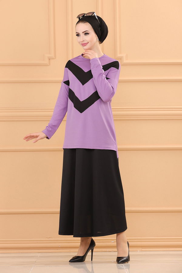 Bluz Etek LILA - 3766 Lila - 3766 LİLA