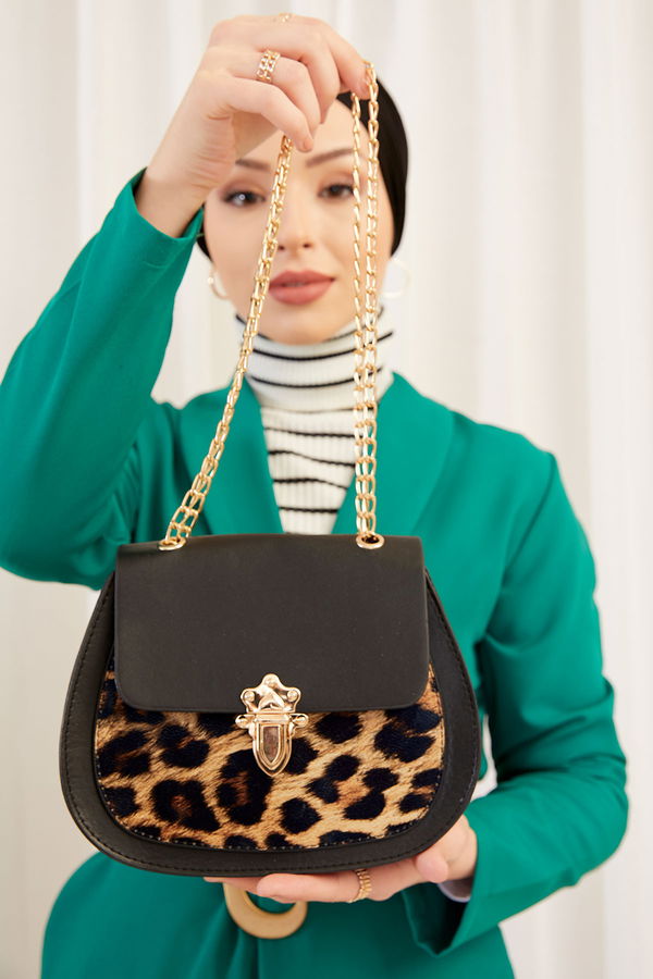 Kadın Kahverengi Canta LEOPAR - 20745 - 20745 KAHVERENGİ