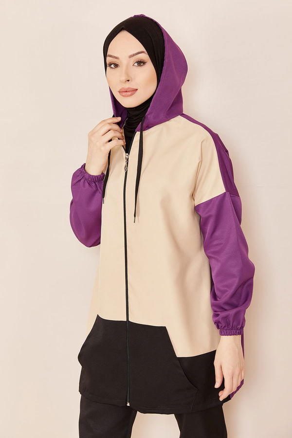 Tunık Pantolon Mor - 3821 MOR