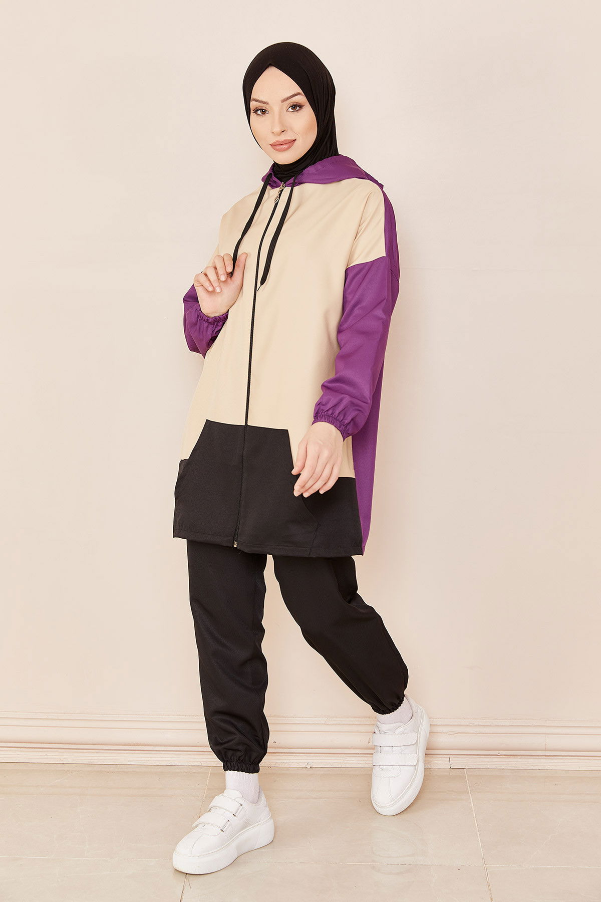 Tunık Pantolon Mor - 3821 MOR