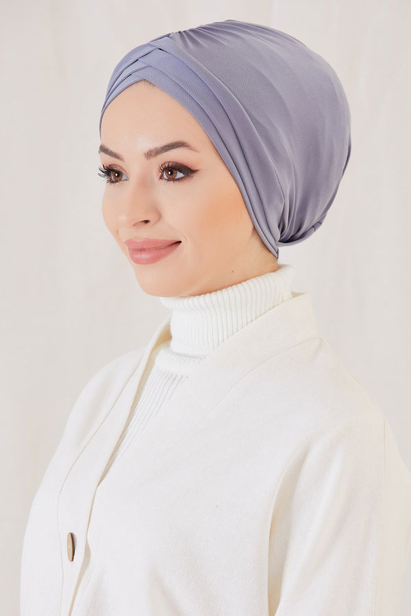 UC BANTLI BONE Gri - 20091 GRİ