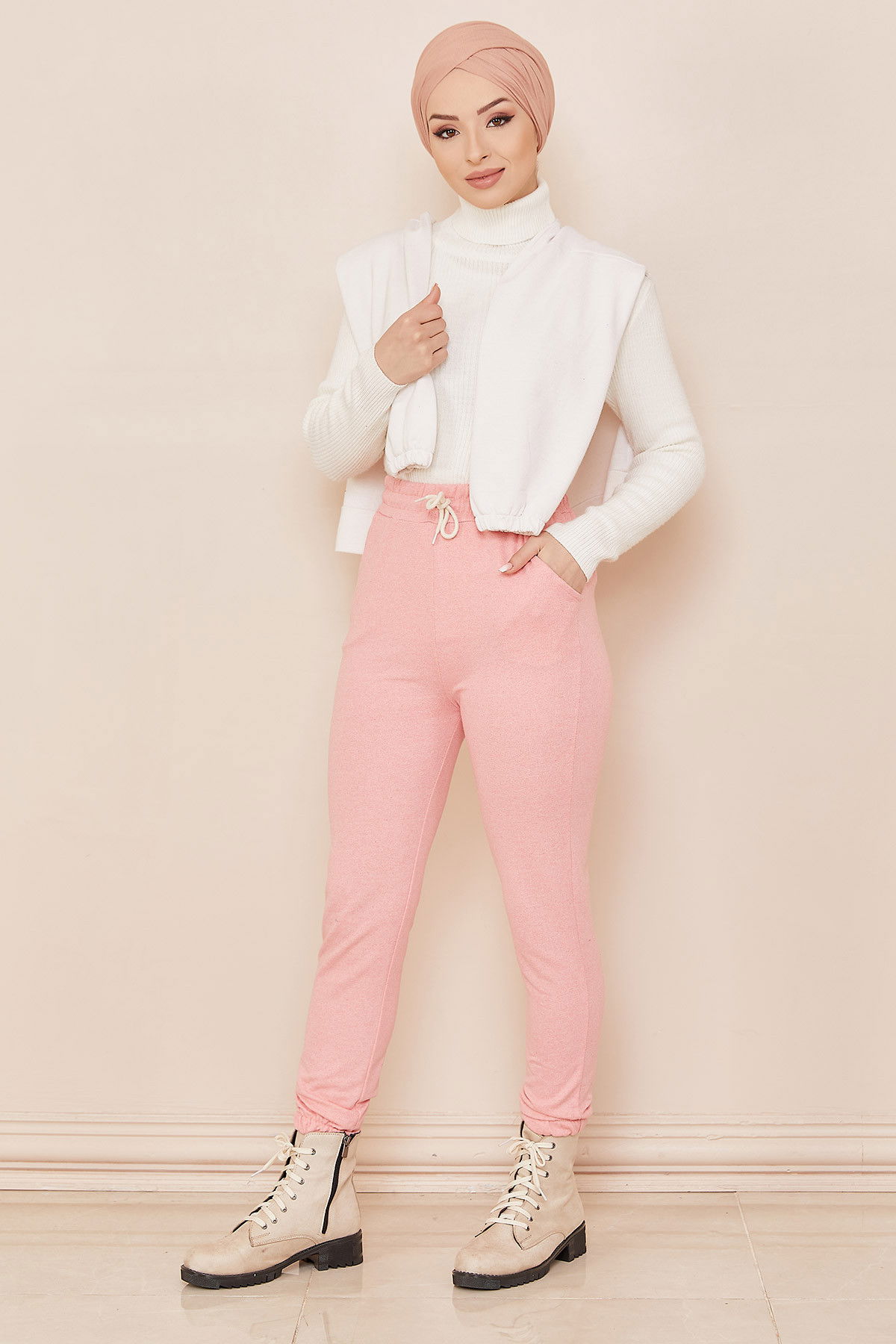 PANTOLON Pembe - 4222 PEMBE