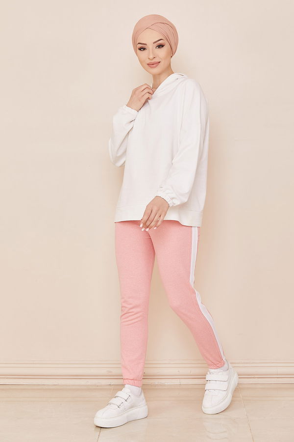 PACA LASTIKLI PANT. Pembe - 4225