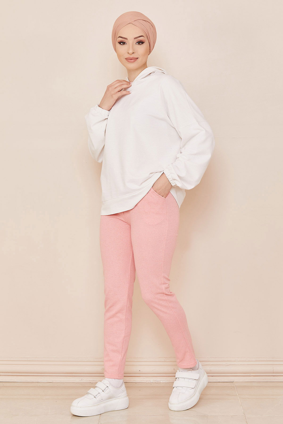 Pantolon Pembe - 4224