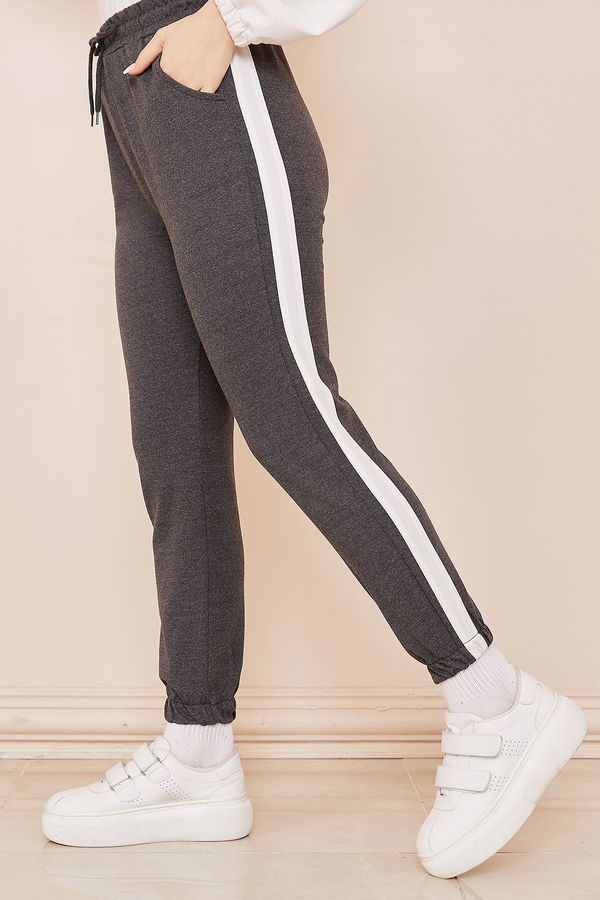 PACA LASTIKLI PANT. Antrasit - 4225