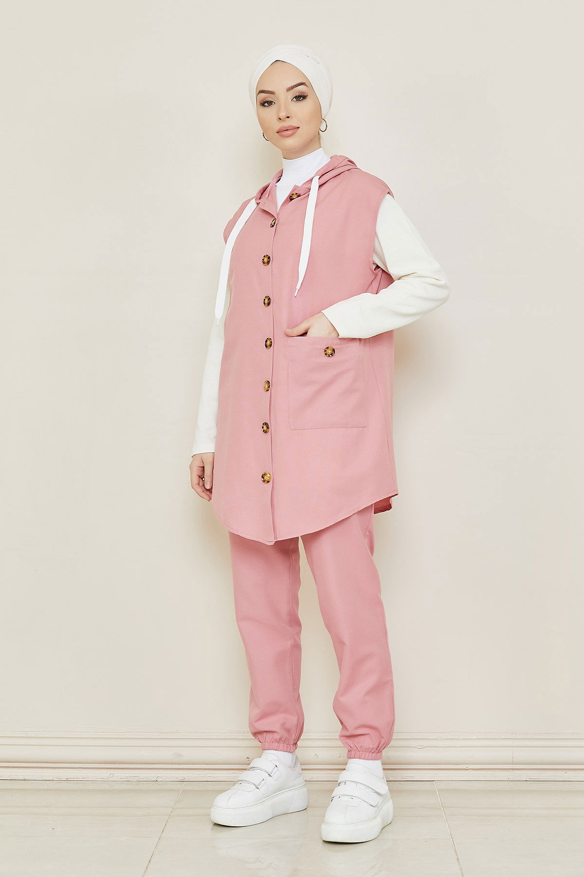 Tunık Pantolon Pembe - 3707