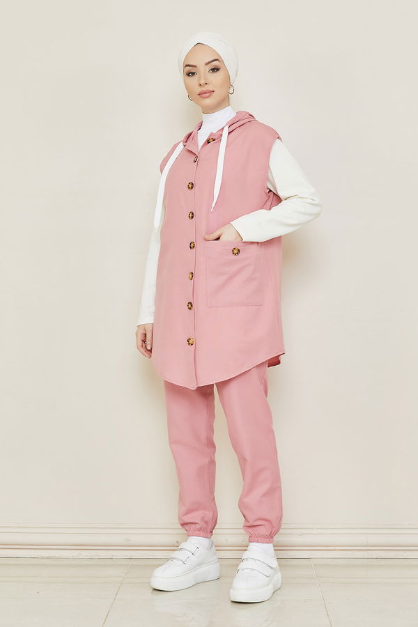 Tunık Pantolon Pembe - 3707