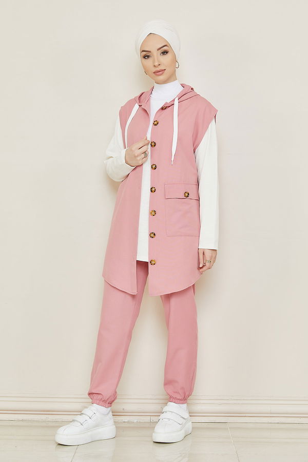 Tunık Pantolon Pembe - 3707