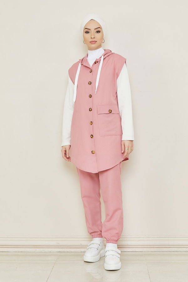 Tunık Pantolon Pembe - 3707