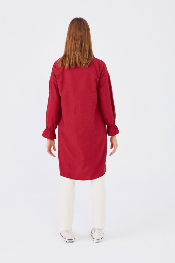 Ceket Bordo - 3018 BORDO