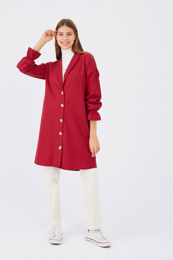 Ceket Bordo - 3018 BORDO