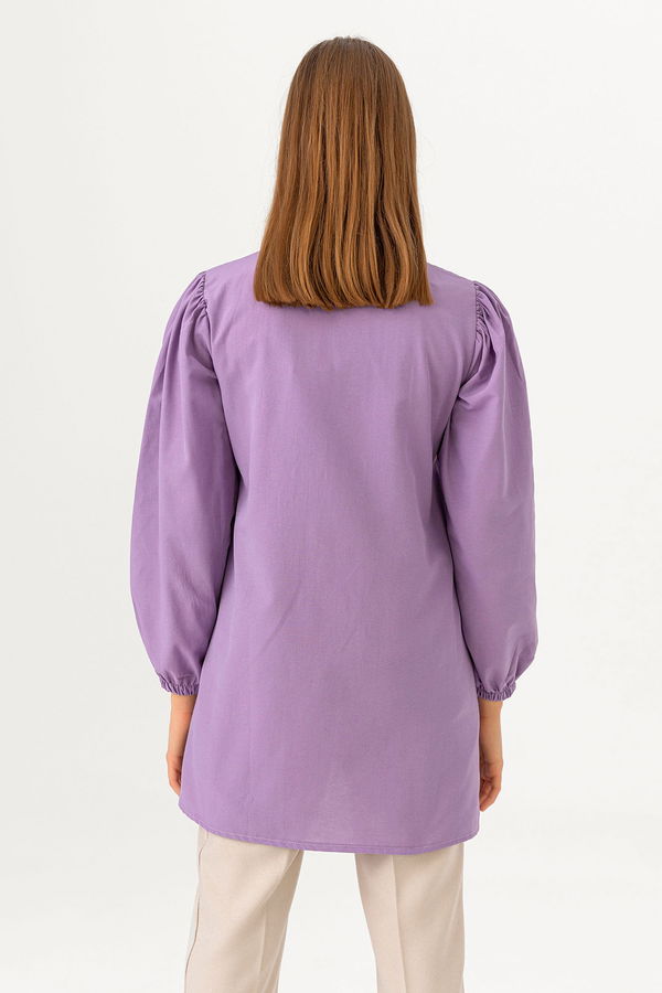 BASKILI TUNIK Lila - 3694