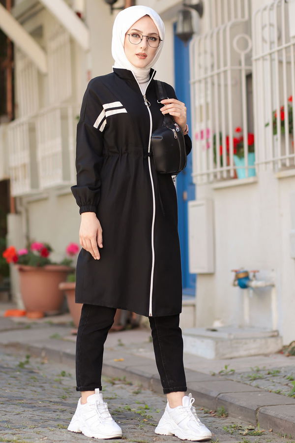 FERMUARLI KAP Siyah - 3064