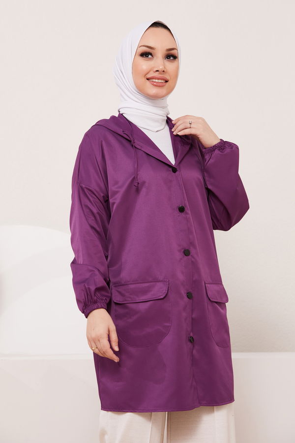 YAGMURLUK Mor - 8665