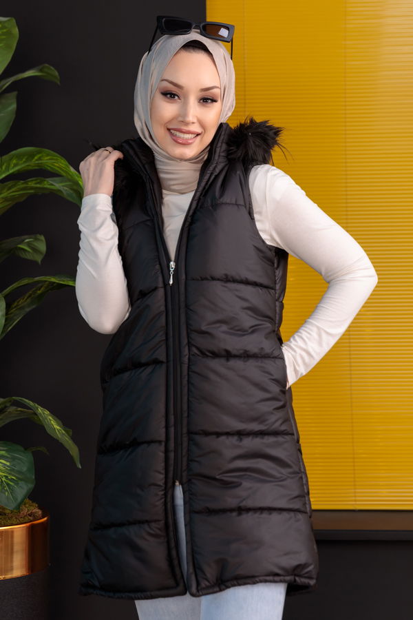 Yelek Siyah - 3933 SİYAH