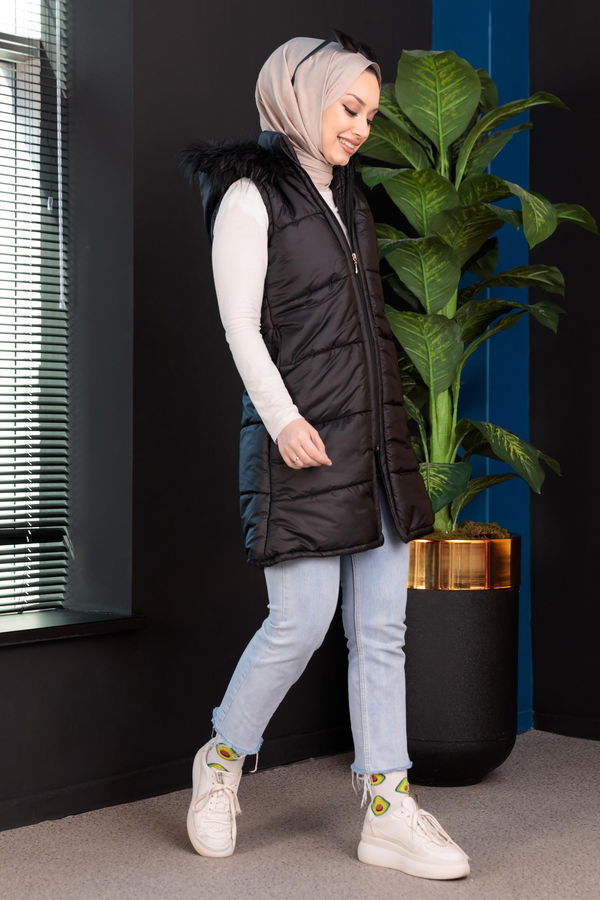 Yelek Siyah - 3933 SİYAH