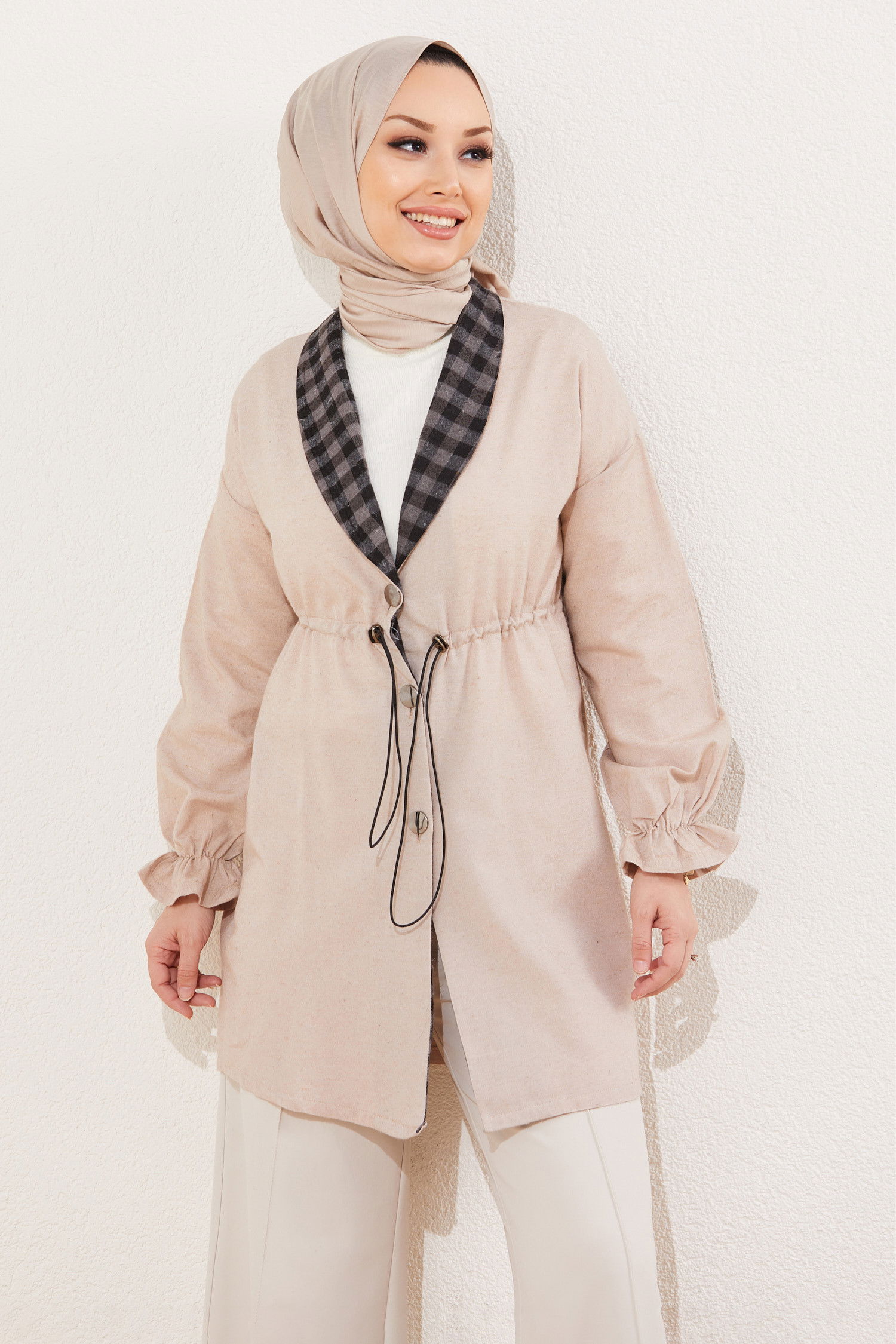 Ceket Bej - 3899 BEJ