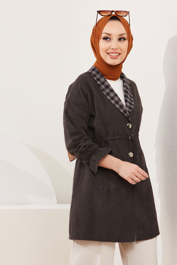 Ceket Kahverengi - 3899 KAHVERENGİ