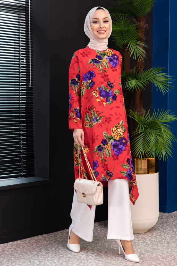 TUNIK Kırmızı - 3526 Kırmızı
