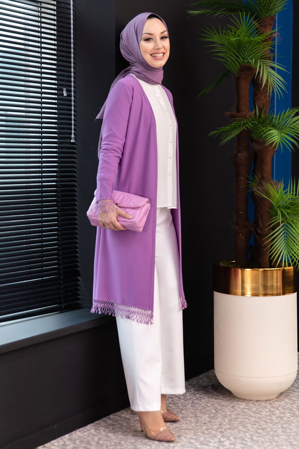 Hırka LILA - 3787 Lila - 3787 LİLA