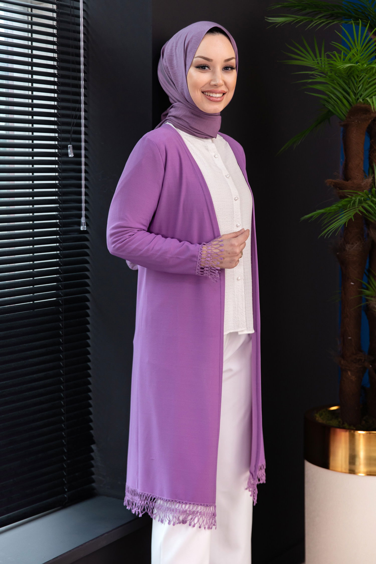 Hırka LILA - 3787 Lila - 3787 LİLA