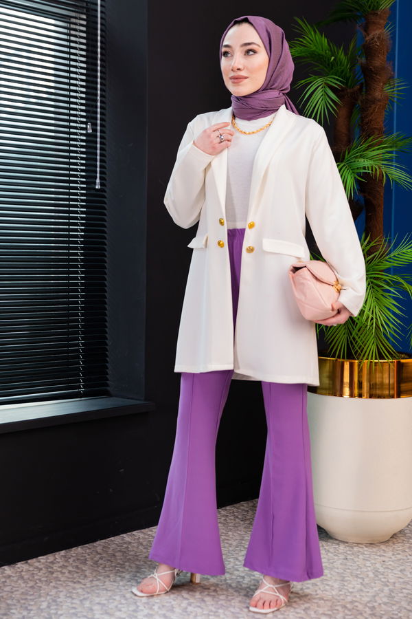 Pantolon Lila - 3991