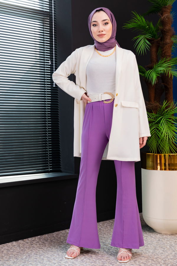 Pantolon Lila - 3991
